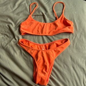 Orange L.A. Hearts Pacsun bikini
